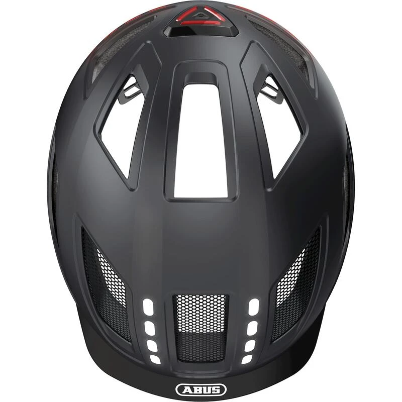 ABUS Casque De Vélo "Hyban 2.0 LED" Noir 6 ABUS Casque De Vélo "Hyban 2.0 LED" Noir – Image 4