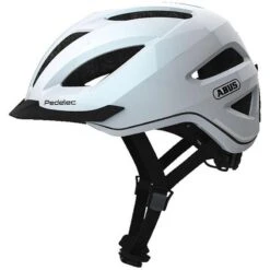 ABUS Casque De Vélo Pour Jeunes Et Adultes "Pedelec 1.1", Blanc