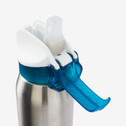 BTWIN BIDON VÉLO ENFANT INOXYDABLE 350ML AVEC PAILLE - Dès 1 An -Vélo Matériel Magasin bidon velo enfant inoxydable 350ml avec paille des 1 an 2