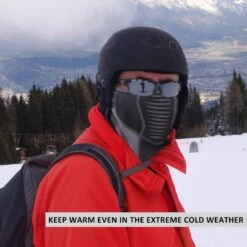 ROCKBROS Cagoule D'hiver Cagoule Chaude Pour Le Ski, Le Cyclisme Et La Moto Noir Gris -Vélo Matériel Magasin cagoule dhiver cagoule chaude pour le ski le cyclisme et la moto noir gris 6