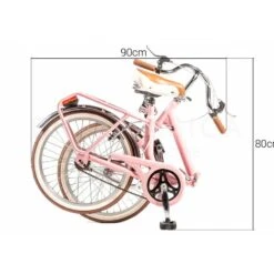 Capri Bambina Rose Vélo De Ville Pliable -Vélo Matériel Magasin capri bambina rose velo de ville pliable 2