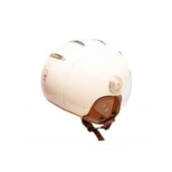 Casque Urbain Jet Tandem Crème Avec Visière -Vélo Matériel Magasin casque urbain jet tandem creme avec visiere 1