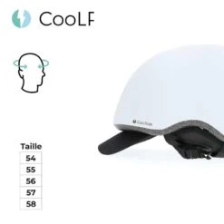 Casque Vélo Adulte 54-58 Cm Multisport Blanc Avec Casquette Amovible Intégrée -Vélo Matériel Magasin casque velo adulte 54 58 cm multisport blanc avec casquette amovible integree 5