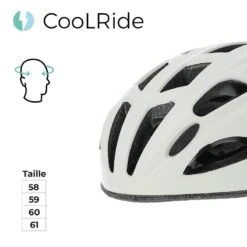 Casque Vélo Adulte 58-61 Cm Multisport Beige -Vélo Matériel Magasin casque velo adulte 58 61 cm multisport beige 5