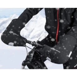 ROCKBROS Manchons Vélo De Guidon Thermique Polaire Gants De Guidon Hiver Impeméable -Vélo Matériel Magasin manchons velo de guidon thermique polaire gants de guidon hiver impemeable 5