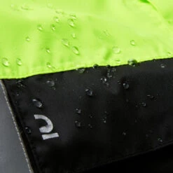 BTWIN PONCHO PLUIE VISIBILITE JOUR NUIT 560 NOIR JAUNE FLUO -Vélo Matériel Magasin poncho pluie visibilite jour nuit 560 noir jaune fluo 7