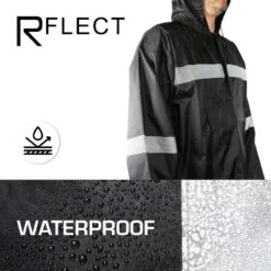 Poncho Waterproof Haute Visibilité -Vélo Matériel Magasin poncho waterproof haute visibilite 5