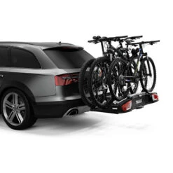Porte-vélo Sur Boule D’attelage Thule VeloSpace XT 3(4) Bikes Aluminium -Vélo Matériel Magasin porte velo sur boule dattelage thule velospace xt 34 bikes aluminium 3