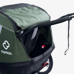 REMORQUE VELO HAMAX IXPLORER VERT -Vélo Matériel Magasin remorque velo hamax ixplorer vert 3