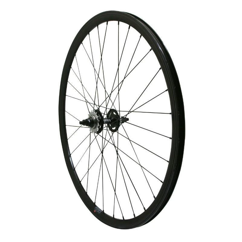 Roue De Vélo Route Fixie Arrière Double Filetage Avec Pignon P2R 16 T 3 Roue De Vélo Route Fixie Arrière Double Filetage Avec Pignon P2R 16 T