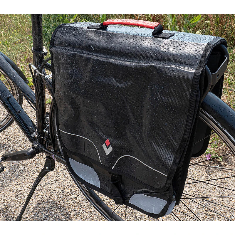 Sacoche Vélo Porte Bagage étanche 32L Noir - Vélo électrique, VTT, VTC - HAPO-G 4 Sacoche Vélo Porte Bagage étanche 32L Noir - Vélo électrique, VTT, VTC - HAPO-G – Image 2