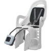 Siège Vélo Arrière Groovy à Fixation Pour Cadre Blanc Et Noir -Vélo Matériel Magasin siege velo arriere groovy a fixation pour cadre blanc et noir