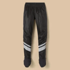 BTWIN SURPANTALON PLUIE VELO VILLE AVEC COUVRE-CHAUSSURES INTEGREES 540 FEMME NOIR -Vélo Matériel Magasin surpantalon pluie velo ville avec couvre chaussures integrees 540 femme noir 8