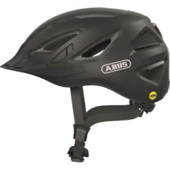 Abus Urban-I 3.0 MIPS Velours Noir Mat -Vélo Matériel Magasin urban i 30 mips velours noir mat 1