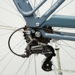 VELO DE VILLE ELOPS 120 à CADRE BAS BLEU 16 VELO DE VILLE ELOPS 120 à CADRE BAS BLEU -Vélo Matériel Magasin velo de ville elops 120 a cadre bas bleu 4