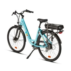 Vélo Ville électrique - NEOMOUV Sinapia Hydraulique - Turquoise -Vélo Matériel Magasin velo ville electrique neomouv sinapia hydraulique turquoise 2