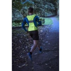 Tunturi Veste Running Sécurité Réflechissante X-shape S Jaune Fluo -Vélo Matériel Magasin veste running securite reflechissante x shape s jaune fluo 2